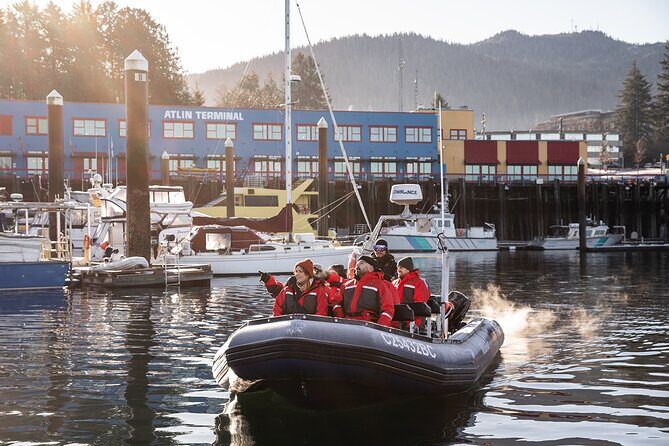 Sea Prince Rupert City and Harbour Shared Zodiac Tour - Key Points