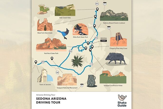 Sedona, Arizona Self-Guided Audio Tour - Starting Point: The Iconic Chapel of the Holy Cross