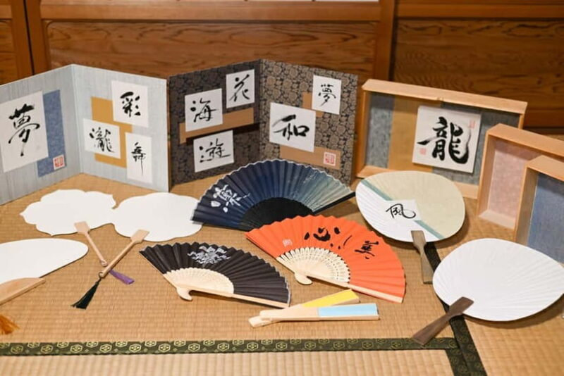Sekigahara: Calligraphy Workshop with Uchiwa or Sensu - Why This Experience Stands Out