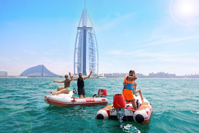 Self Drive boat tour Dubai : JBR, Atlantis and Burj Al Arab - Practical Details & Value