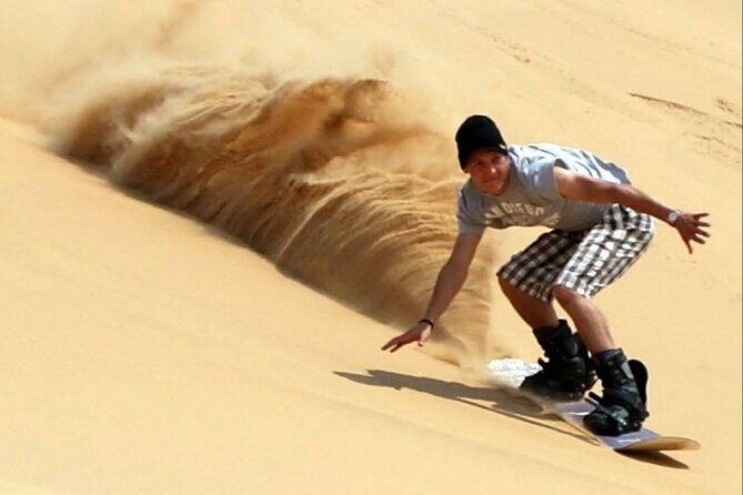 Self Drive Dune Buggy with Sandboarding and Camel Ride - Key Points