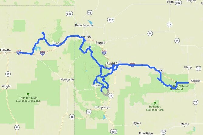 Self-Guided Audio Driving Tour in Black Hills and Mt Rushmore - A Detailed Breakdown of the Itinerary