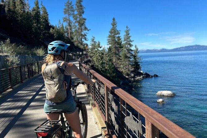 Self Guided E-Bike Tour on Lake Tahoes East Shore Bike Path - Key Points