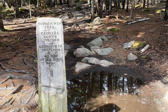 Self Guided GPS Audio Driving Tour Acadia NP From Hulls Cove VC - Key Points