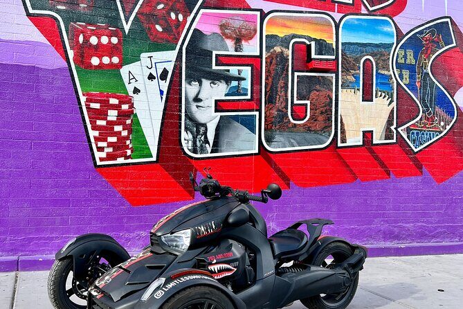 Self-Guided Las Vegas Trike tour on a CanAm Trike - The Basics of the Tour