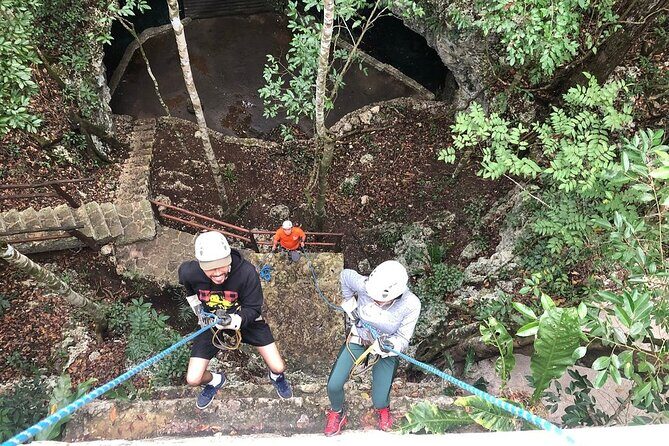 Selva Maya Eco Adventure Park: Ziplining, Hanging Bridges, Rappelling and Cenote - Lunch and Refreshments