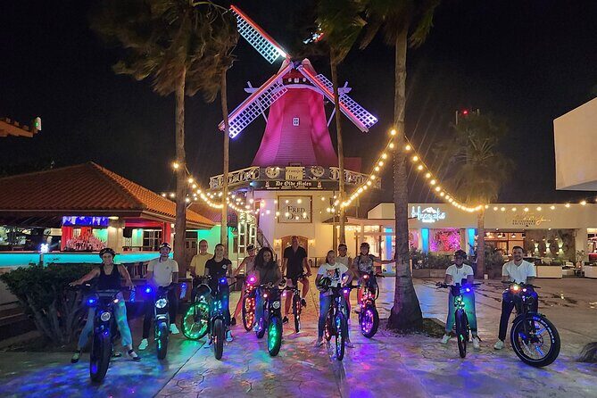 Semi-Private Christmas Edition Twilight Glow E-Bike Oranjestad - Key Points