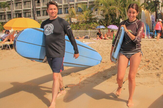 Semi-Private Surf Lesson for 2 or 3 people on Waikiki Beach - Who Will Love This Experience