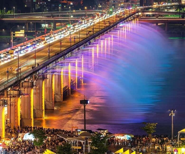 Seoul: Han River Picnic & E-Bike Ride to Rainbow Fountain - Key Points