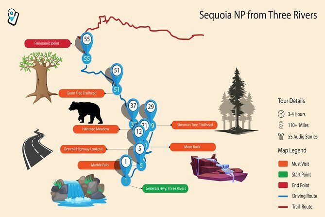 Sequoia & Kings Canyon NP Self-Guided Driving Audio Tour - An In-Depth Look at the Experience