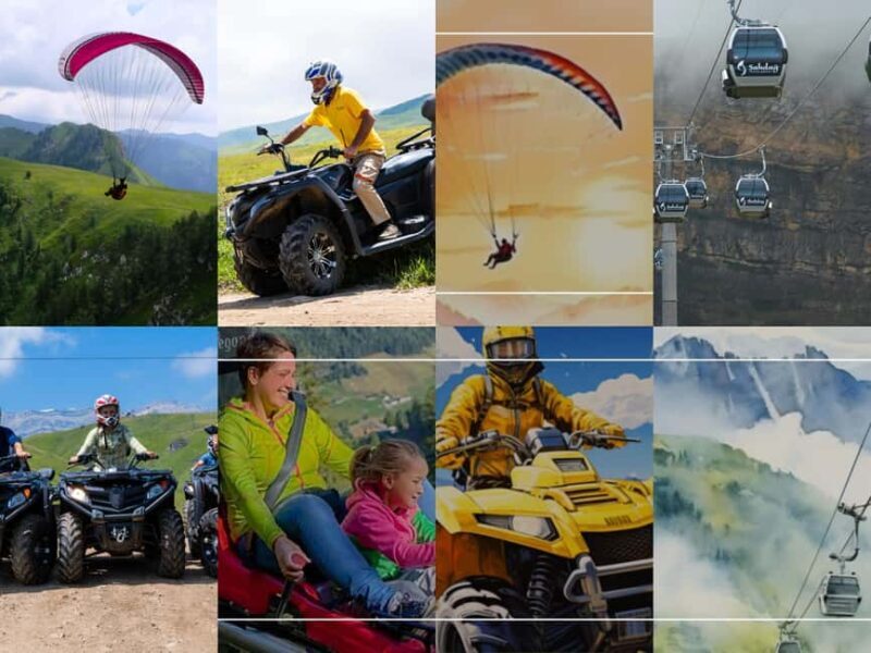 Shahdag: Paragliding, Quad Biking, Coaster, and Cable Car - Key Points