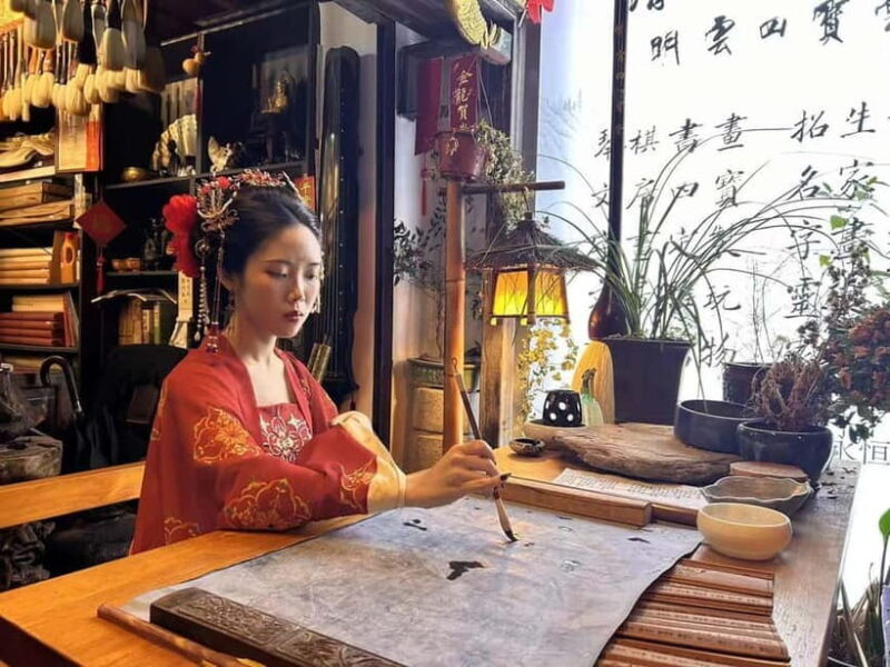 Shanghai Calligraphy Workshop & Tour in Qibao Ancient Town - What We Think