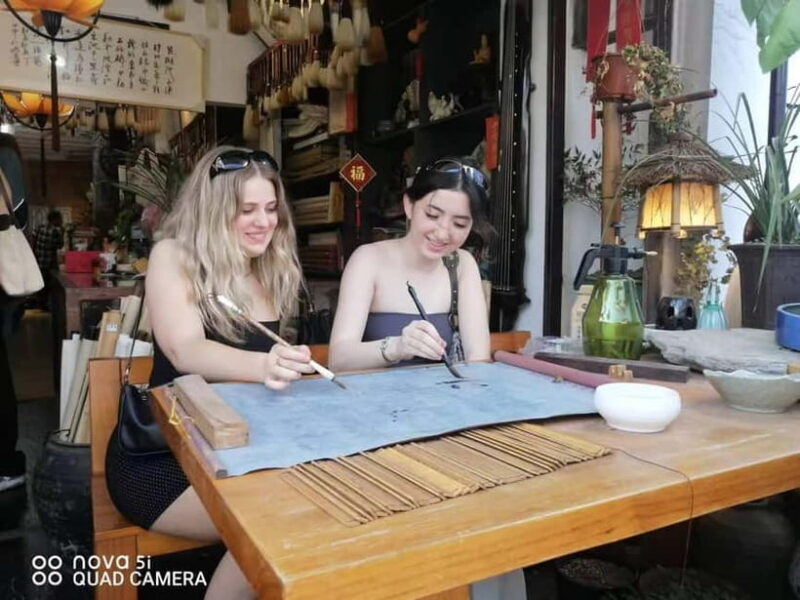 Shanghai Calligraphy Workshop & Tour in Qibao Ancient Town - Practical Tips