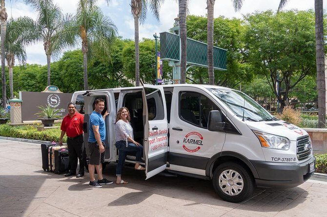 Shared Airport Arrival Transfer: LAX International Airport to Anaheim, Buena Park or Garden Grove - Key Points