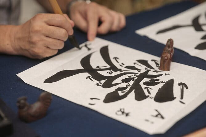 Shared Calligraphy Activity in Tokyo Shinagawa - The Sum Up