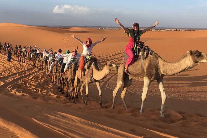 shared group Fez To Fez via Merzouga Desert Tour 2 Days/ 1 Night - Key Points