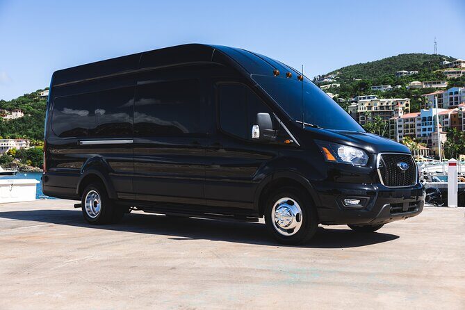 Shared VIP Shuttle from STT Airport to Westin Frenchman Reef - Key Points