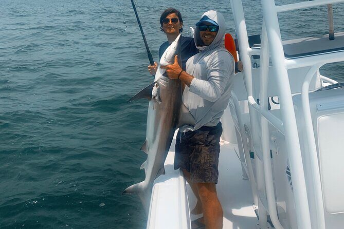 Shark Fishing Tampa Bay - The Highlight: Touching a Shark