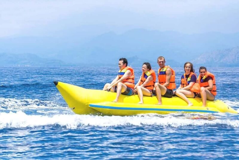Sharm: Banana, Sofa Boat or Parasailing watersports & pickup - Frequently Asked Questions