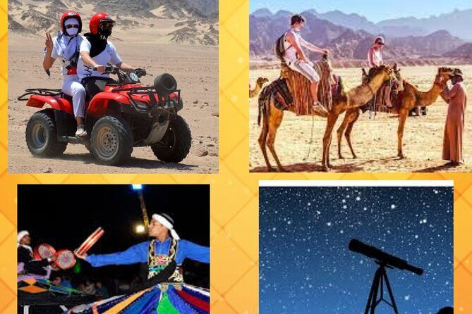 Sharm El Sheikh Super Safari 5*1 ATV Quad, Stargazing,Camel Ride,Dinner, Shows - What to Expect from the Tour