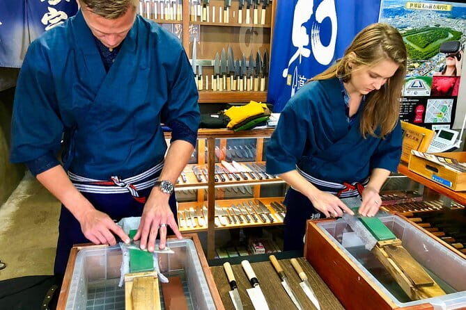 Sharpen Japanese Knives in Osaka - Sharpen Japanese Knives in Osaka: A Hands-On Cultural Delight