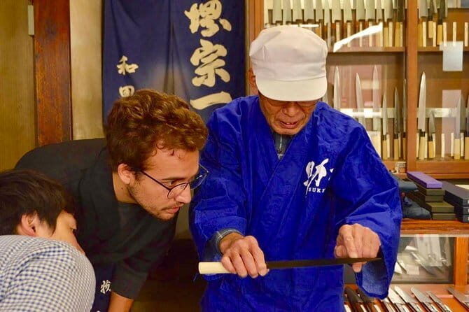 Sharpen Japanese Knives in Osaka - Key Points