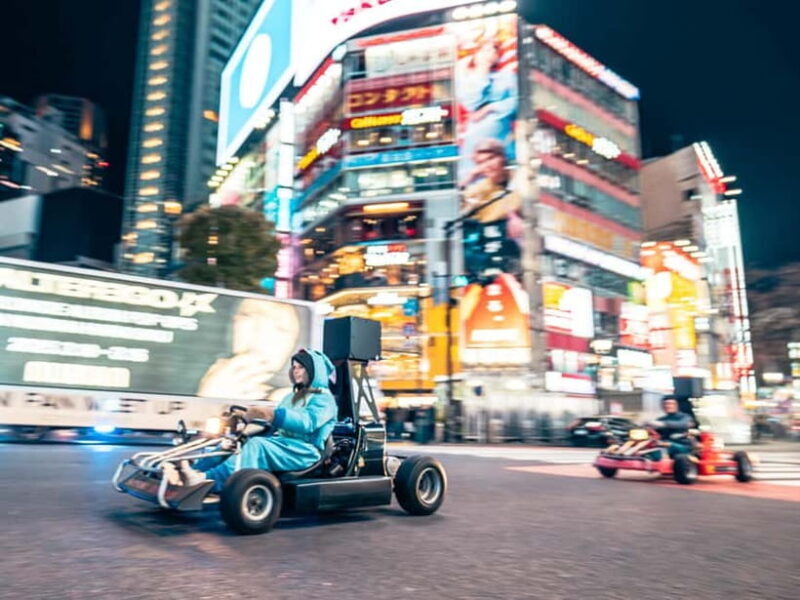 Shibuya Go Karting Tour with Funny Costume - FAQ