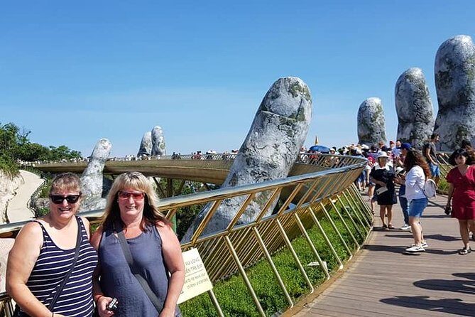 Shore Excursion CHAN MAY or TIEN SA to GOLDEN BRIDGE, MARBLE MOUTAIN,LADY BUDDHA - A Closer Look at the Itinerary