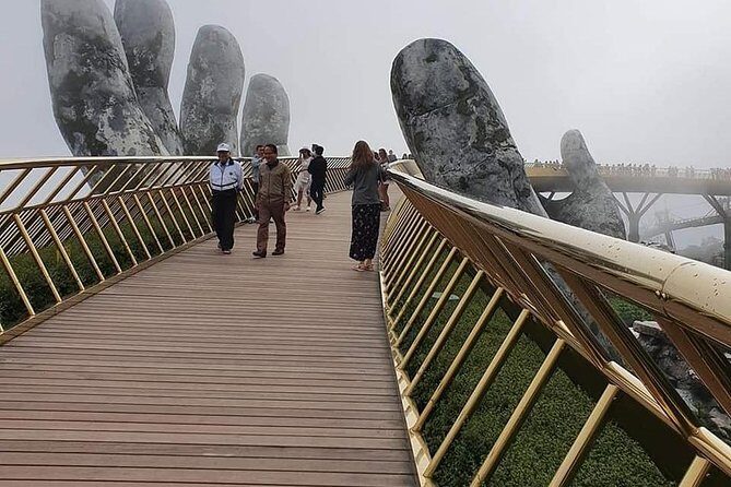 Shore Excursion Small Group to Visit GOLDEN BRIDGE BA NA HILLS & DA NANG CITY - The Sum Up