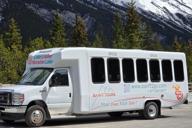 Shuttle Service between Canmore, Banff, Moraine Lake, Lake Louise - Key Points