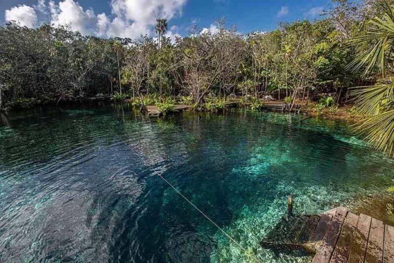 Sian Ka muyil lagoon tour floating + Cenote - The Experience for Different Travelers