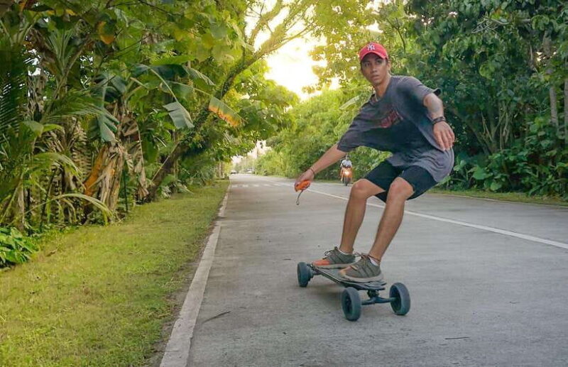 Siargao : Sunset 2 Hours Guided Electric Skate Experience - Key Points