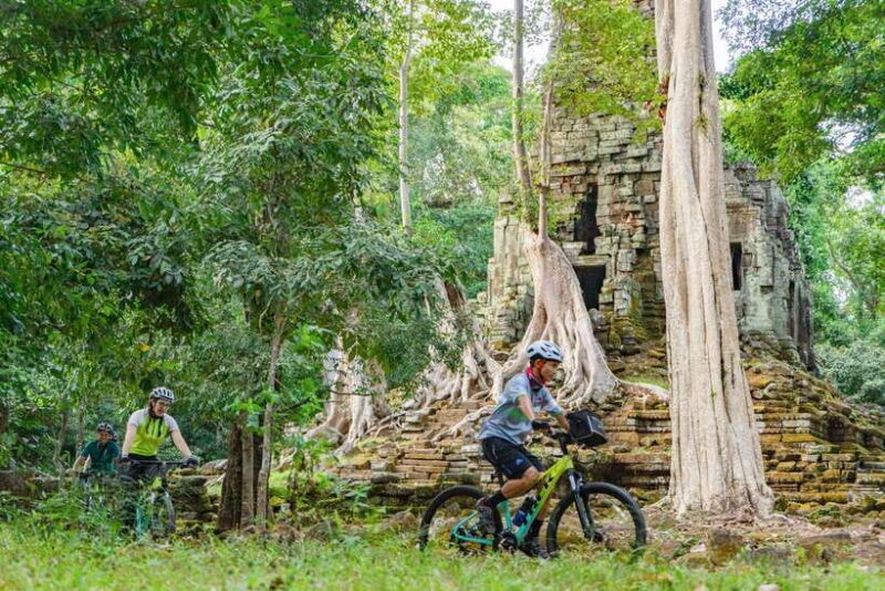 Siem Reap: Angkor Sunset Bike & Boat Tour w/ Drinks & Snacks - An Authentic and Scenic Way to Experience Angkor