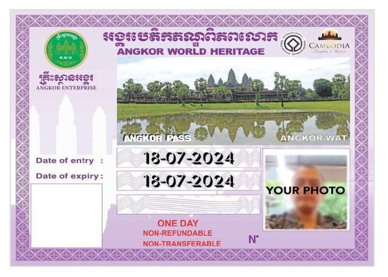 Siem Reap: Angkor Wat Admission Ticket - Key Points