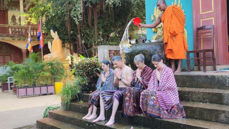 Siem Reap Cambodian Buddhist Water Blessing and Local Market - What to Expect from the Tour