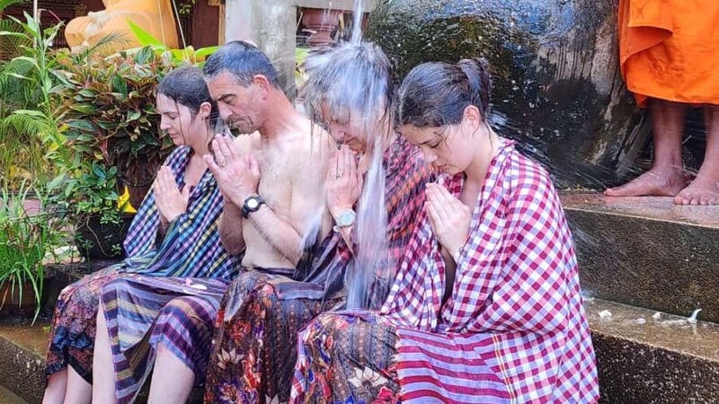 Siem Reap Cambodian Buddhist Water Blessing and Local Market - Authenticity and Personal Touch