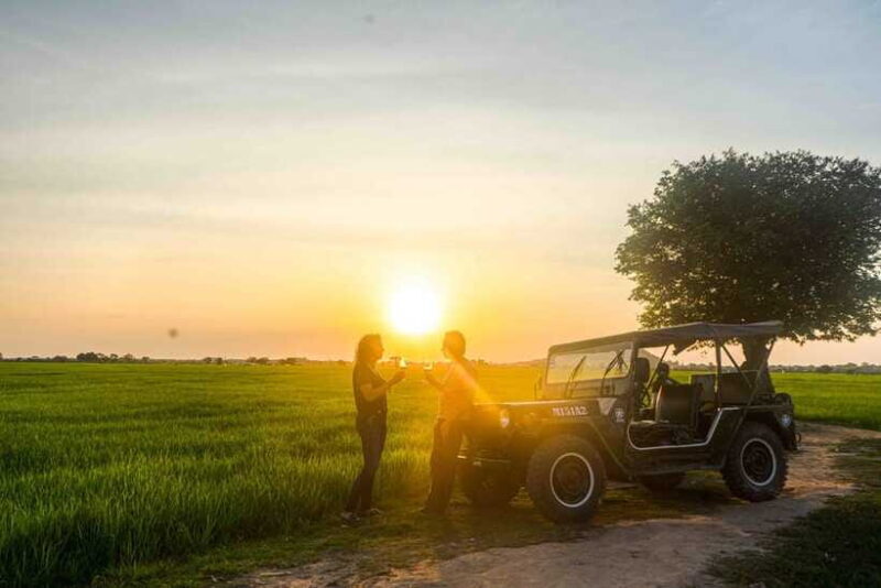 Siem Reap: Countryside Sunset Jeep Tour with Drinks - Authentic Encounters and Local Insights
