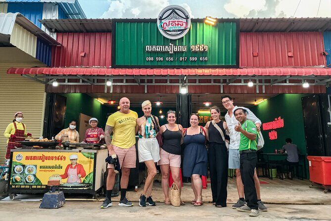 Siem Reap Evening Food Tour - Inclusive 5 stops Local Tastings - Key Points