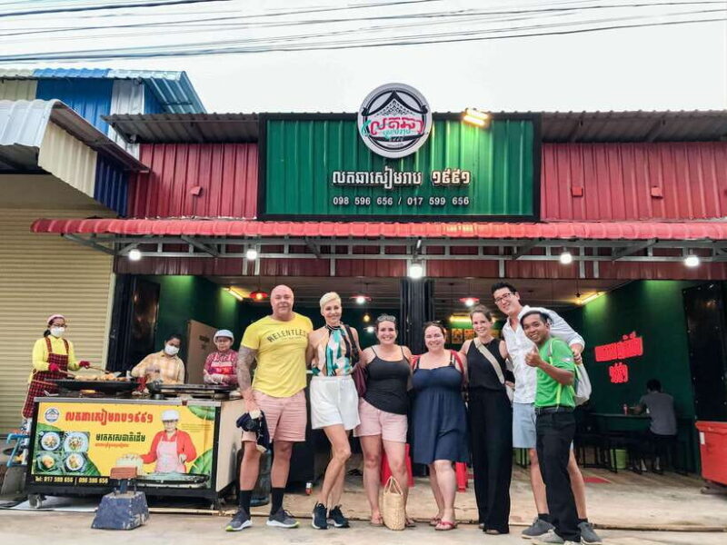 Siem Reap: Evening Food Tour with 10 Local Tastings - Market Visit: Made in Cambodia Market