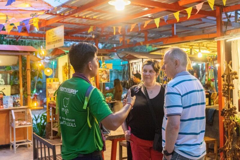 Siem Reap: Evening Food Tour with 10 Local Tastings - Street Food and Bug Tasting at Night Market