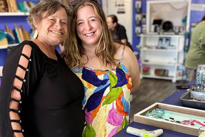 Siesta Key Glass Artwork Class - A Creative Break in Sarasota: The Siesta Key Glass Artwork Class