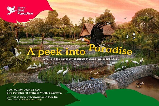 Singapore Bird Paradise Entry Ticket - Key Points