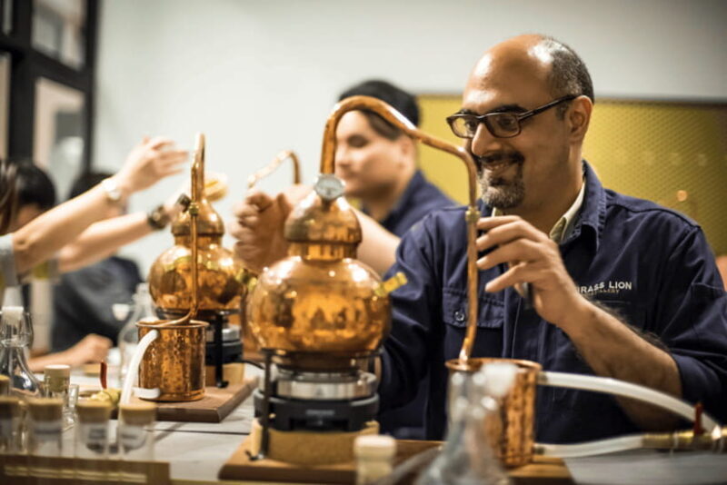 Singapore : Brass Lion Gin School Ticket - Key Points
