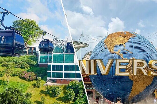 Singapore Cable Car Sky Pass & Universal Studios Tickets - Key Points