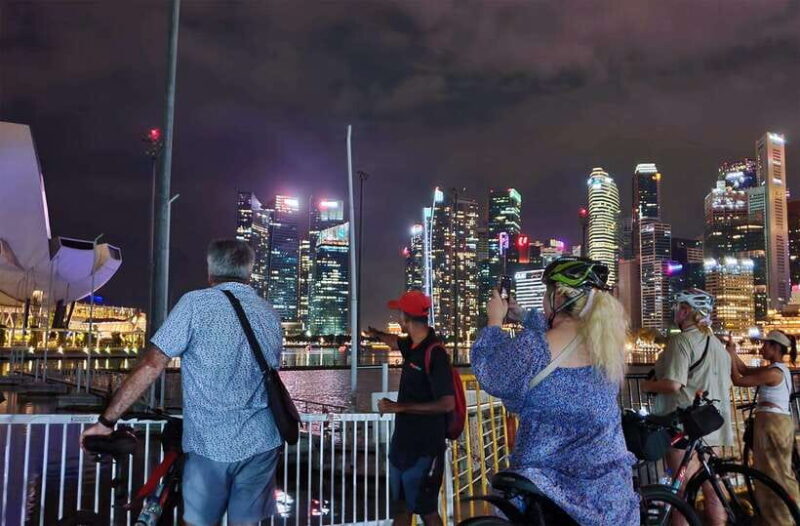 Singapore: Marina Bay Night Tour by Bicycle - What You Can Expect from the Tour