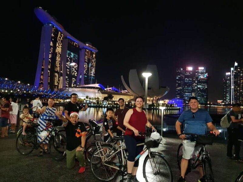 Singapore: Marina Bay Night Tour by Bicycle - FAQ