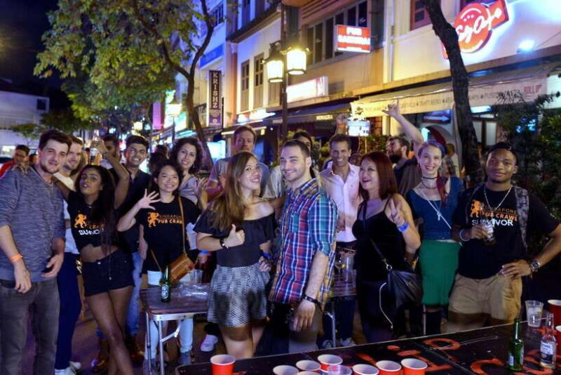 Singapore Pub Crawl - Party like a Local - Key Points