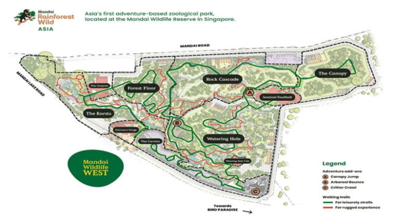 Singapore: Rainforest Wild Asia Entry Ticket - FAQs