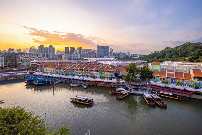 Singapore River Cruise, Night Garden Rhapsody, Spectra Light Tour - Starting at Merlion Park: Iconic Singapore