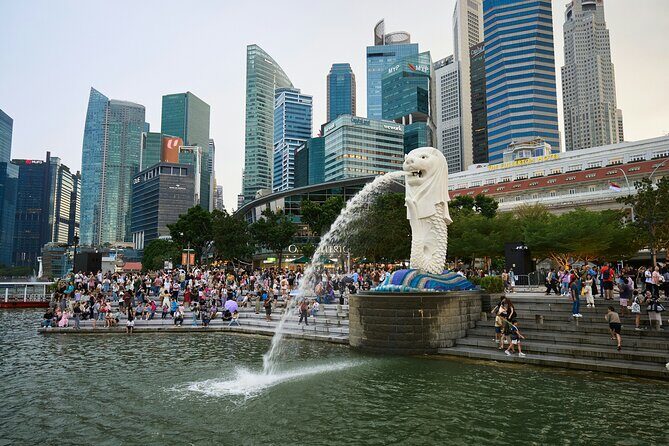 Singapore River Cruise, Night Garden Rhapsody, Spectra Light Tour - Marina Bay and the Spectra Light & Water Show